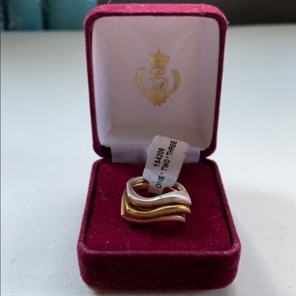 Premier Designs One Two Three Stacking Ring NWT